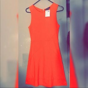 Dress peach color